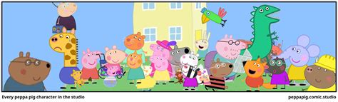 peppa pig comic studio